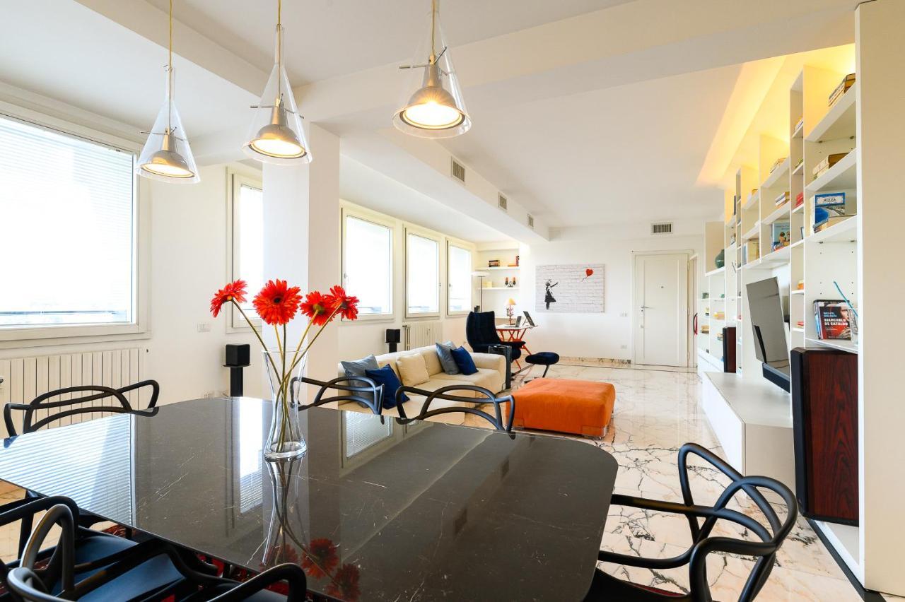 Apartament Peaceful Penthouse With Garage By Ndp Rent Rzym Zewnętrze zdjęcie